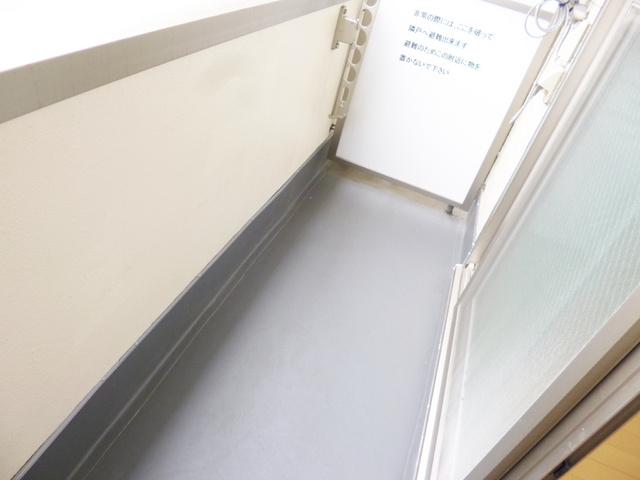 第二アルレ堀之内のバルコニー|バルコニーで洗濯物が干せます☆