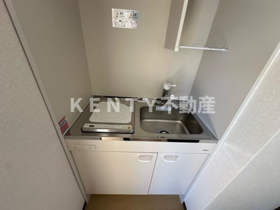 【キッチン】 | ケンズスクエア池上 | コンパクトなキッチンで掃除もラクラク