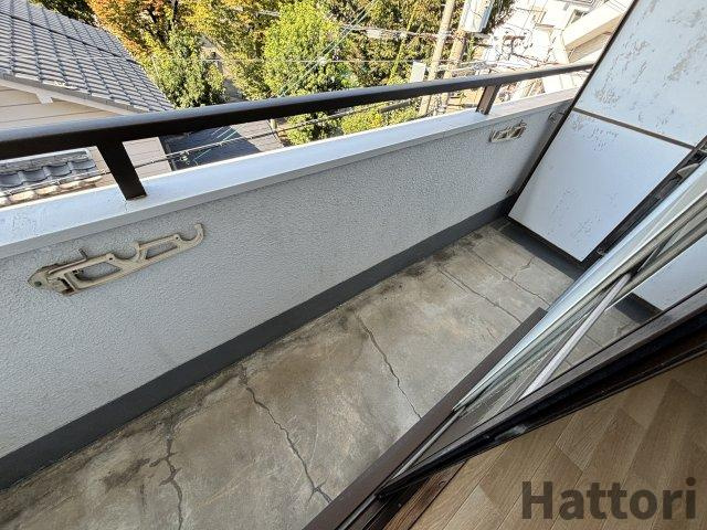 タムラクリーンハイツのバルコニー