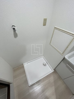 【洗面所】 | アルボール西道頓堀 | アルボール西道頓堀　室内洗濯機置き場