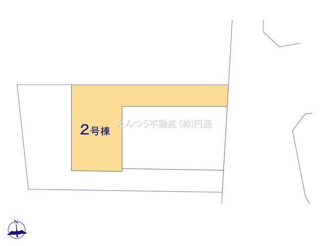 ハートフルタウン妙慶町2期の区画図