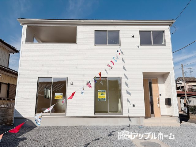 【新築戸建】熊谷市江南中央 第3 全1棟の外観|周辺環境にも恵まれた好立地☆日当たり良好×子育てしやすい環境です！いつでもお気軽にお問合せOKです！TEL「0120-466263」