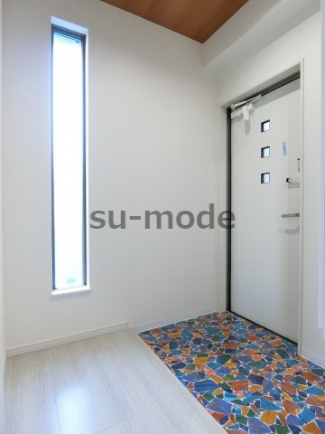 アヴェニール千里丘東の玄関