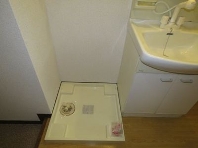 【その他】 | エレガンス霞ヶ関 | 洗濯機置場