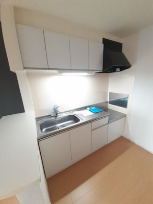 【キッチン】 | ドミールたかくらⅢ・Ａ | お料理しやすいキッチンです