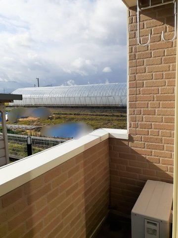 アグネス　Ⅱのバルコニー