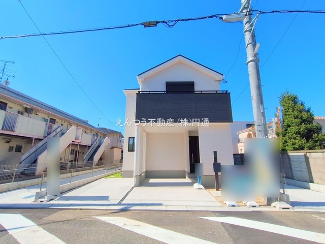 ハートフルタウン妙慶町2期の前面道路含む現地写真