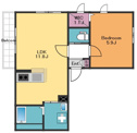 【間取り】 | 1LDK