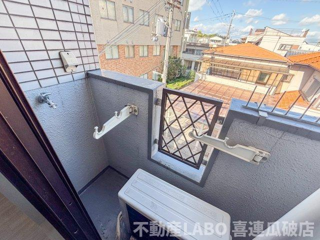 ピリカ平野宮町のバルコニー