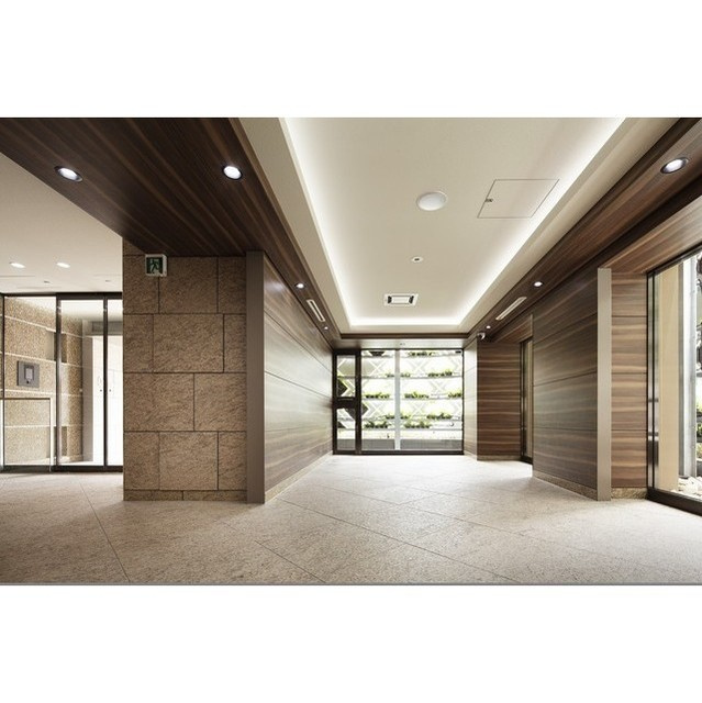 ザ・パークハビオＳＯＨＯ南青山のエントランス|2023年11月撮影