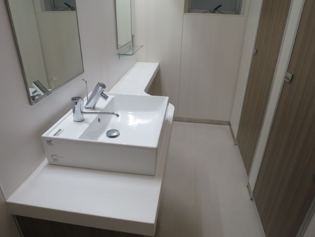 関内ファーストビルの洗面所