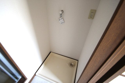 【その他】 | カーサヒルサイドD | 室内洗濯機置き場