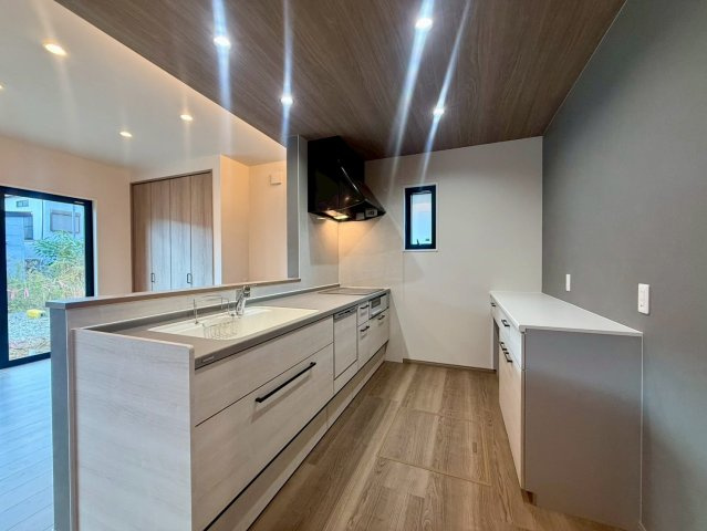 いの町枝川　新築戸建の前面道路含む現地写真