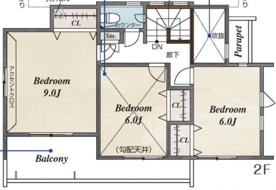 【仲介手数料無料】所沢市東狭山ケ丘全４棟１号棟　所沢市の新築なら西武ハウジングの間取り