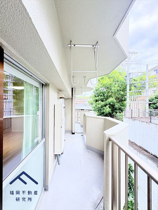 カーサ大濠のバルコニー