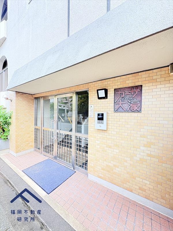 カーサ大濠のエントランス