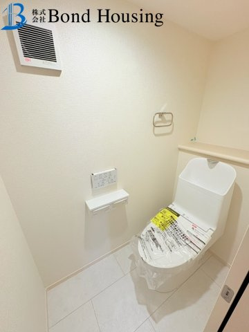 幹太くん等嬉しい設備充実　朝霧南町　全3棟　3号棟のトイレ