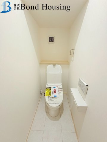 JR朝霧駅徒歩3分の好立地　朝霧南町　全3棟　1号棟のトイレ