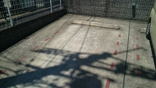 バロンドールⅡの駐車場|駐車場完備です