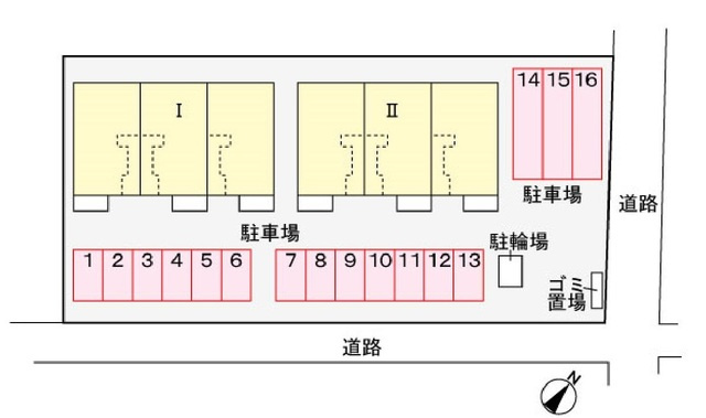 LUTANⅠの区画図