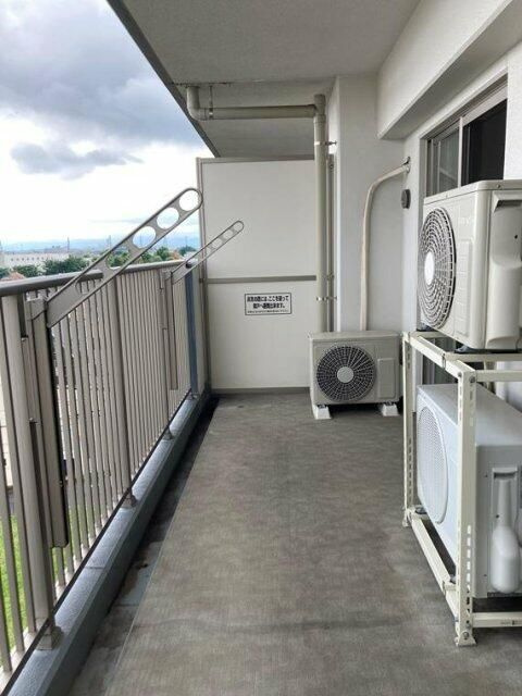 サンクレイドル西国分寺のバルコニー