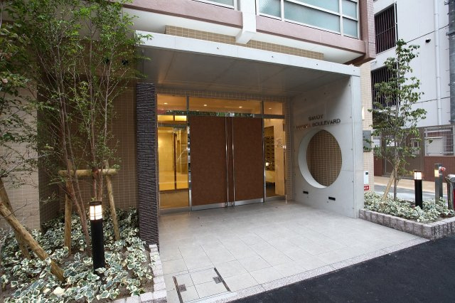 サヴォイ博多ブールバール　5階のエントランス