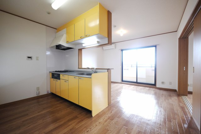 ロンディーネ福富Ⅱのキッチン|※写真は別の部屋のものです。