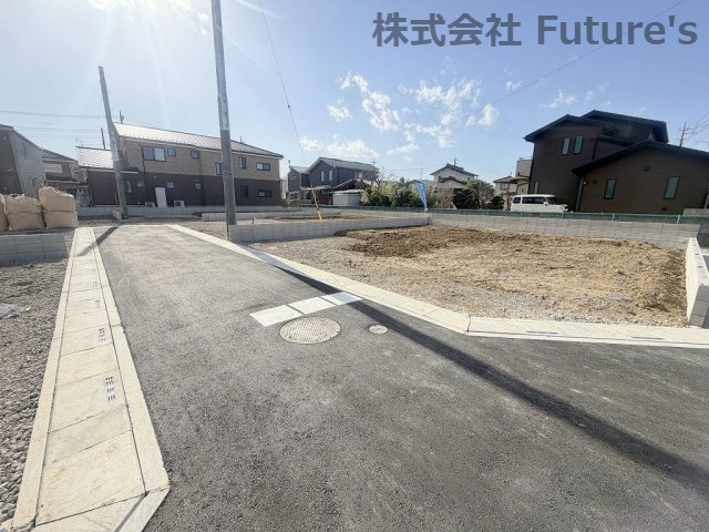 三郷市彦糸1丁目　建築条件無し売地　全6区画　2号地の外観|現地の写真になります。