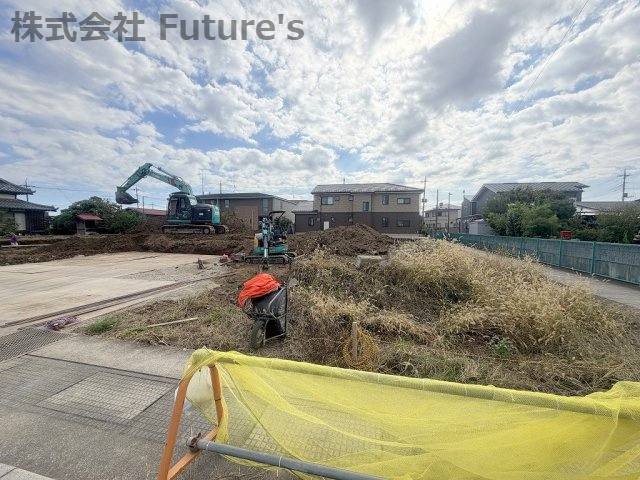 三郷市彦糸1丁目　建築条件無し売地　全6区画　2号地の外観|現地の写真になります。