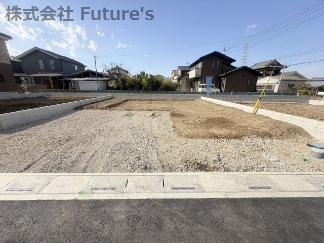 三郷市彦糸1丁目　建築条件無し売地　全6区画　2号地の外観|現地の写真になります。