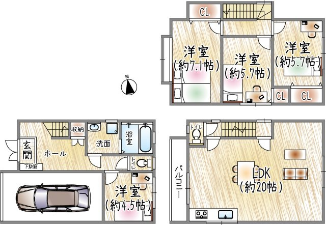 今津野田町