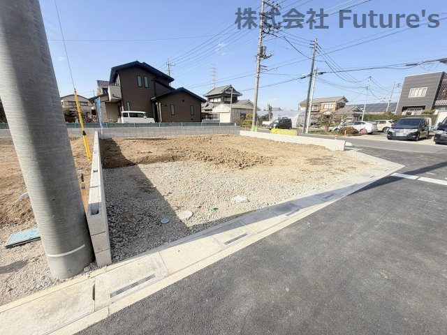三郷市彦糸1丁目　建築条件無し売地　全6区画　3号地の外観|現地の写真になります。