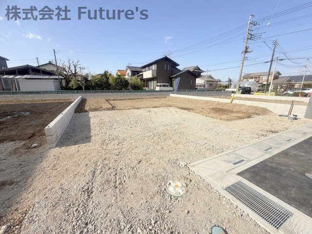 三郷市彦糸1丁目　建築条件無し売地　全6区画　3号地の外観|現地の写真になります。