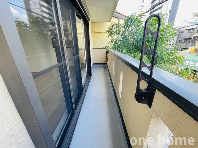 木川西3丁目中古戸建のバルコニー|◆２階バルコニーです！水栓が完備されています！