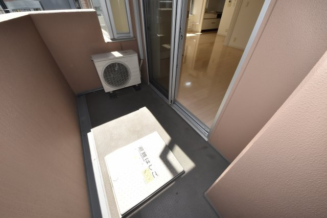 ベルファース大阪新町のバルコニー