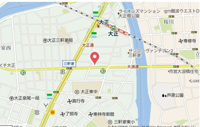 【地図】 | エスリード大阪フェリス