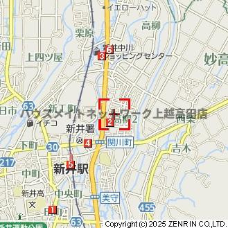 フレンズコートの地図|位置図