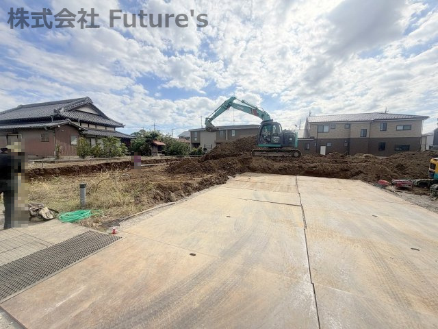 三郷市彦糸1丁目　建築条件無し売地　全6区画　5号地の外観|現地の写真になります。
