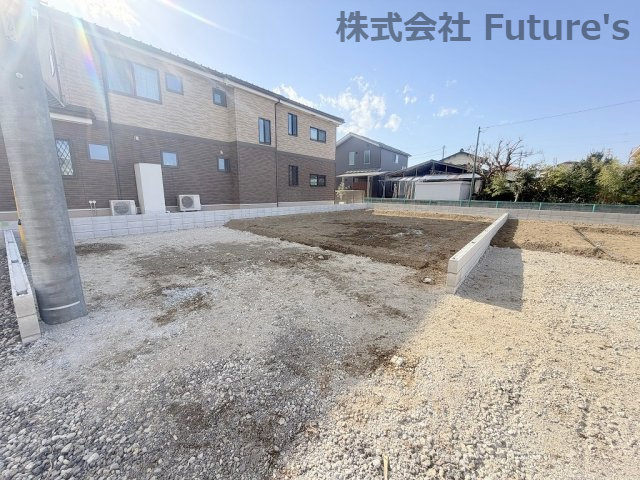 三郷市彦糸1丁目　建築条件無し売地　全6区画　5号地の外観|現地の写真になります。