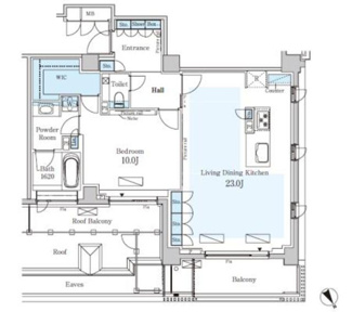 【間取り】 | パークアクシスプレミア表参道