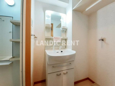 【洗面所】 | ヒュースロア井尻