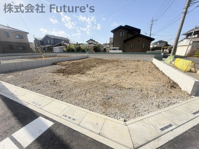 三郷市彦糸1丁目　建築条件無し売地　全6区画　6号地の外観|現地の写真になります。