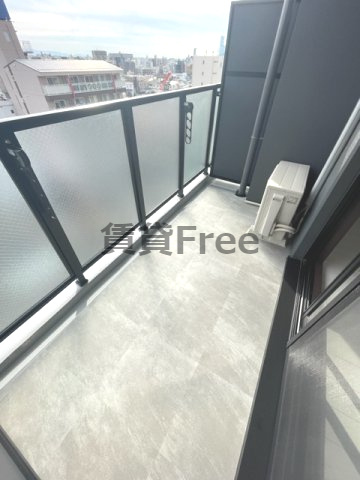 【バルコニー】 | ワールドアイ大阪城EASTⅡ　仲介手数料無料
