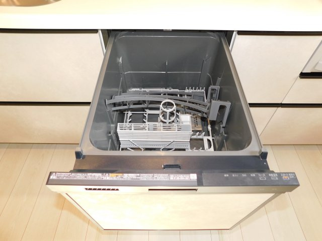 愛西市稲葉町米野の新築一戸建のキッチン|◇食洗機◇　　家事の負担を軽減する便利な食洗機付き♪