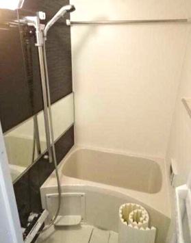 LUCIO北千住の浴室