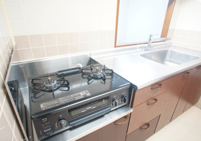 【キッチン】 | T’s garden東陽町 | コンパクトなキッチンで掃除もラクラク