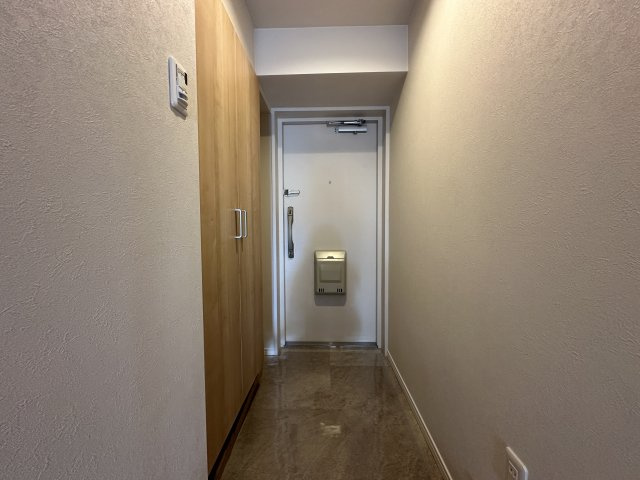 パレス朝霧の玄関