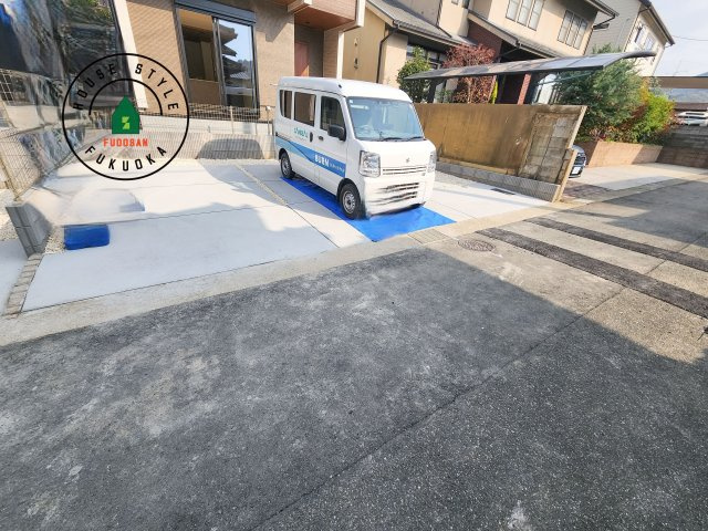 福岡市東区高美台1丁目第1-2棟（2号棟）の駐車場|駐車場になります。