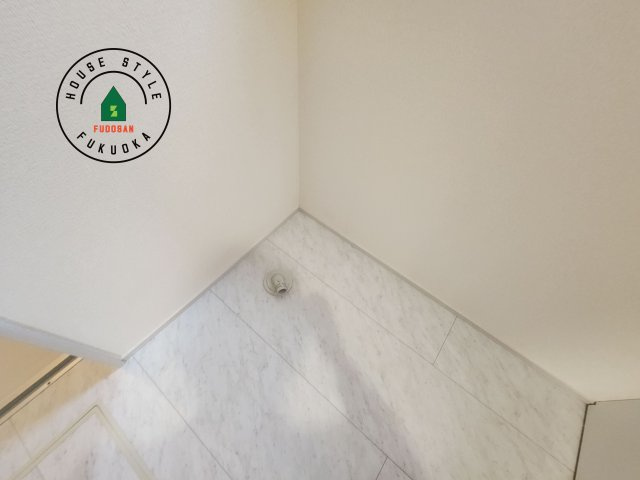 福岡市東区高美台1丁目第1-2棟（2号棟）の内観：施工例|ランドリースペースとなります。広々して有効的にご使用できます。 