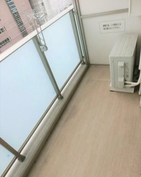 パークキューブ亀戸のバルコニー